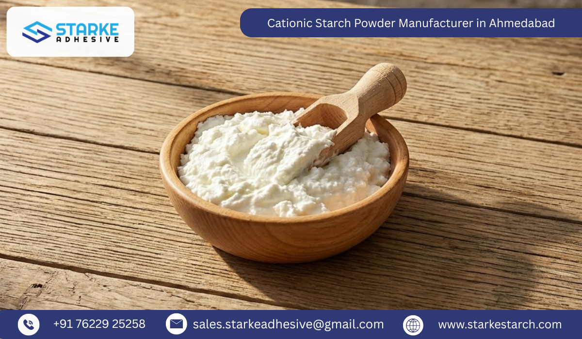 Cationic Starch Powder Manufacturer in Ahmedabad