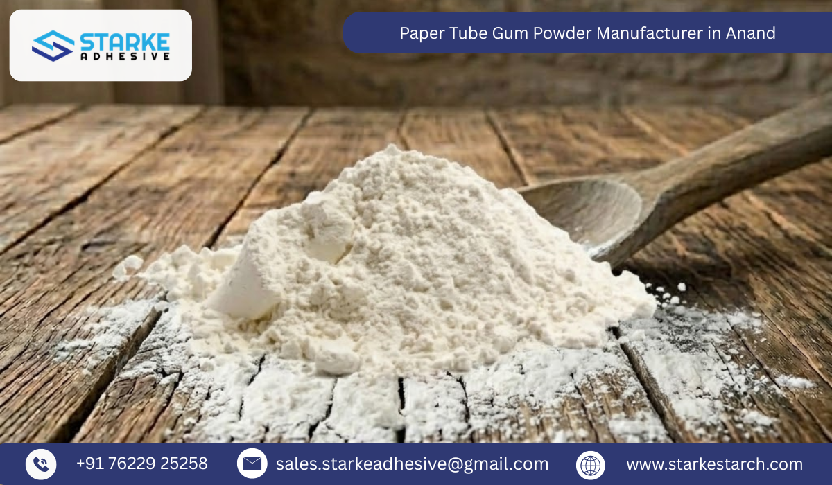 Paper Tube Gum Powder Manufacturer in Anand